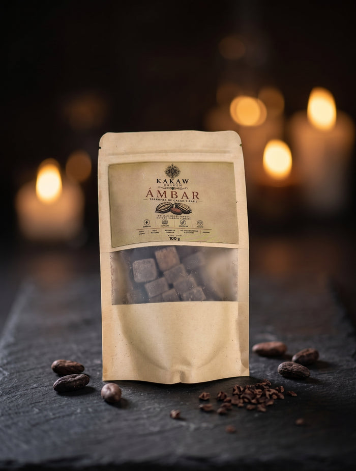 Terrones Ámbar — Cacao y Dátil